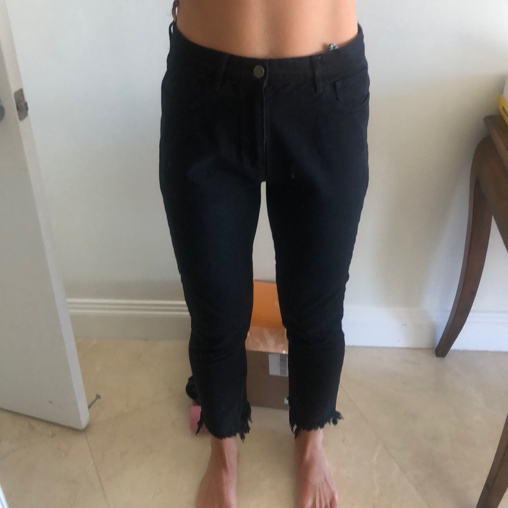 M.I.H black denim
